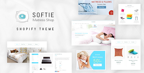 Softie | Shopify Theme for Beds, Pillows Mattress & Interior Shop