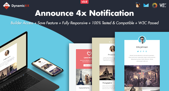 Announce - 4x - ThemeForest 13486736