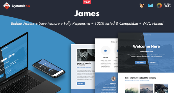 James - Responsive - ThemeForest 14343553