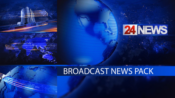 24 Broadcast NEWS - VideoHive 24728874