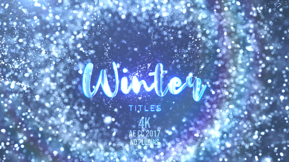 Winter Snow Titles - VideoHive 24729209