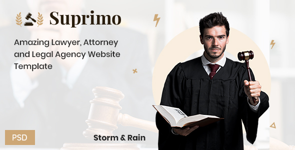 Suprimo Lawyer - ThemeForest 24711990