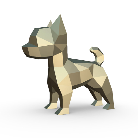 Chihuahua figure 3 - 3Docean 24736715