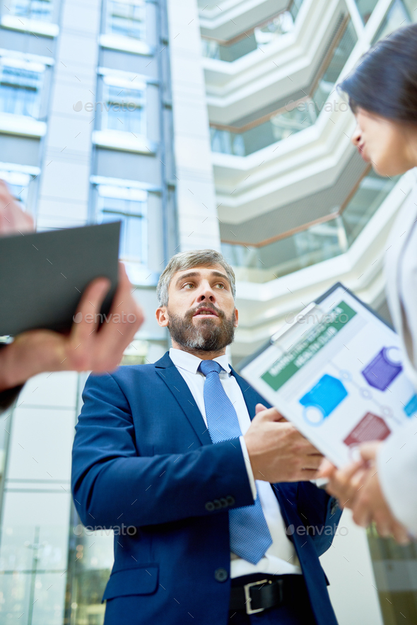 Discussing Mutually Beneficial Cooperation - Stock Photo - Images
