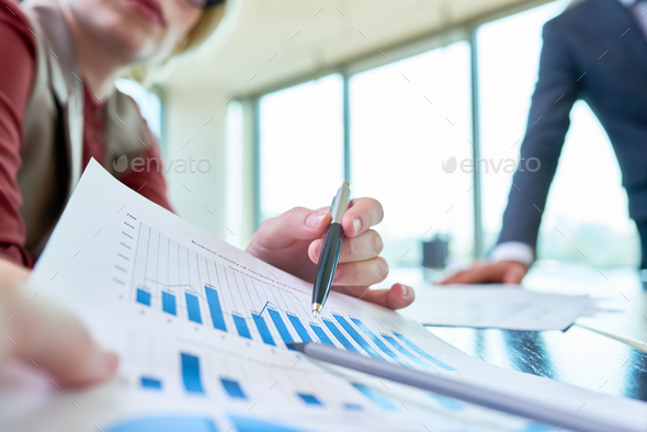 Working Meeting of Financial Managers - Stock Photo - Images