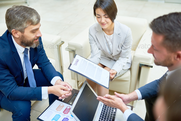 Successful Completion of Negotiations - Stock Photo - Images