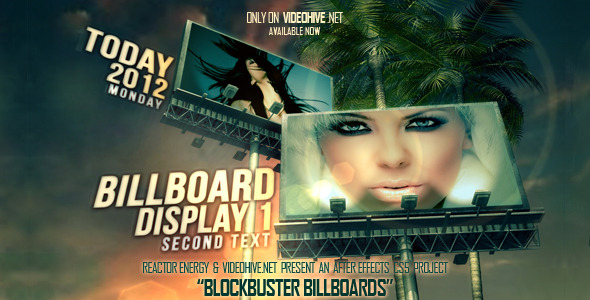 Blockbuster Billboards - VideoHive 2330729