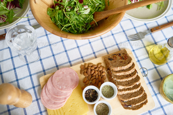 Rustic Homemade Breakfast - Stock Photo - Images