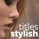 Stylish Titles | Premiere Pro - VideoHive Item for Sale