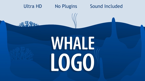 Whale Logo - VideoHive 24741487