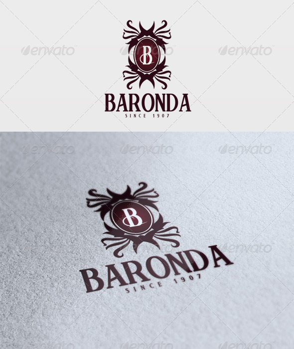 Baronda Logo - Letters Logo Templates