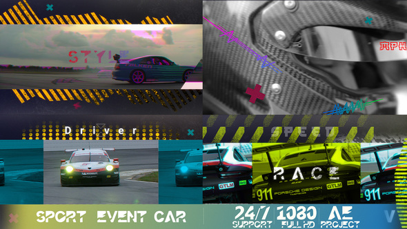 Sport Event Car - VideoHive 24746144