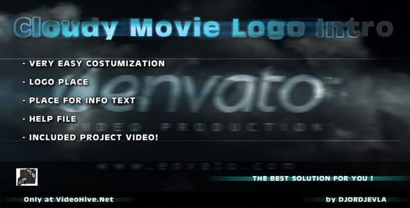 Cloudy Movie Logo - VideoHive 266679