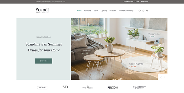 Slot accent Blijkbaar Scandi - Furniture Store and Home Decor Shop WooCommerce Theme by cmsmasters