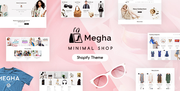 Megha - Minimal - ThemeForest 24544467