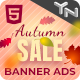 Autumn Sale - Shopping HTML5 Banner Ad Templates (GWD) - CodeCanyon Item for Sale
