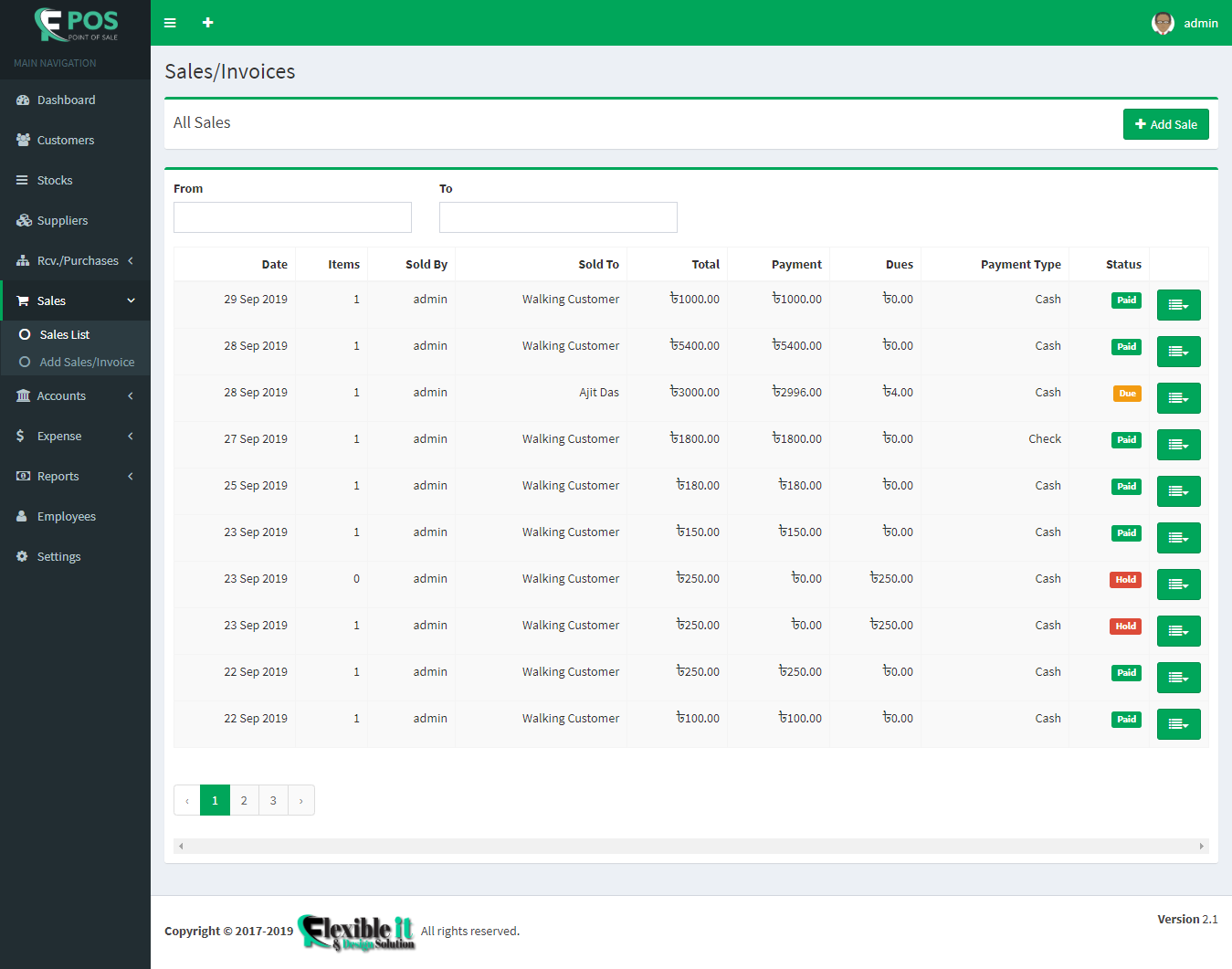 FlexiblePOS with Inventory Management System by FlexCoders | CodeCanyon