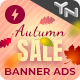Autumn Sale - Shopping Animated AMP HTML Banner Ad Templates (GWD, AMPHTML) - CodeCanyon Item for Sale