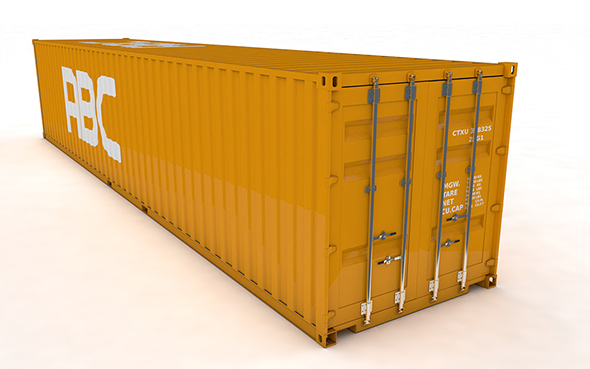 Cargo Container 40ft - 3Docean 24754854