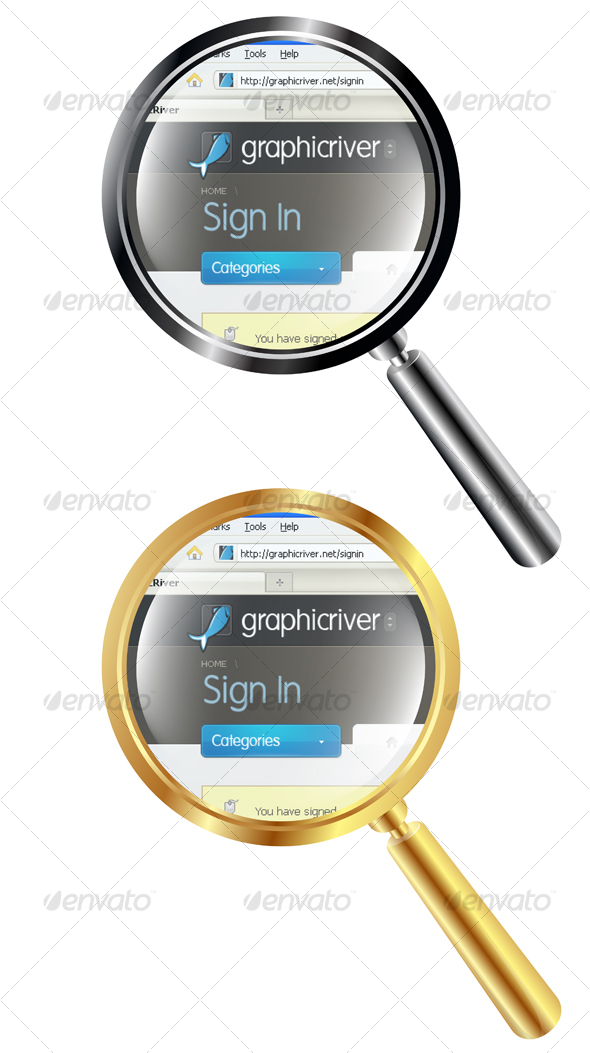 Magnifying Lens - Web Technology