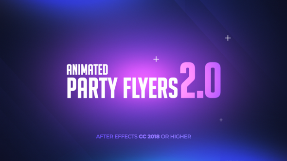 Animated Party Flyers - VideoHive 24684641