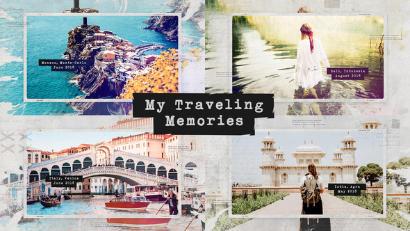 Traveling Memories / Journey Photo Album / Family and Friends / Adventure Slideshow