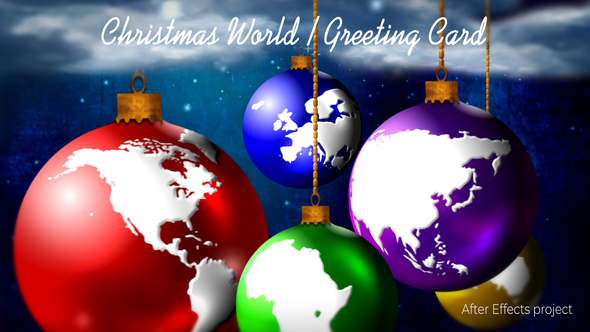 Christmas World / Greeting Card