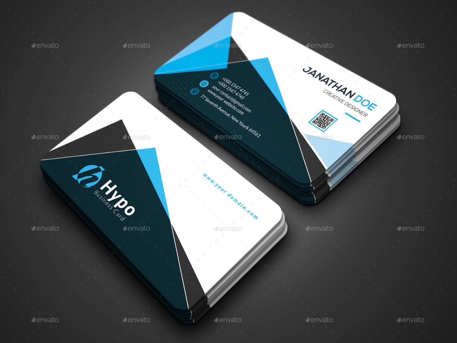 Business Card Template, Print Templates 