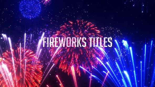 Fireworks Titles - VideoHive 24750446