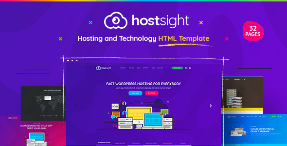HostSite - Hosting and Technology HTML Template by Crumina