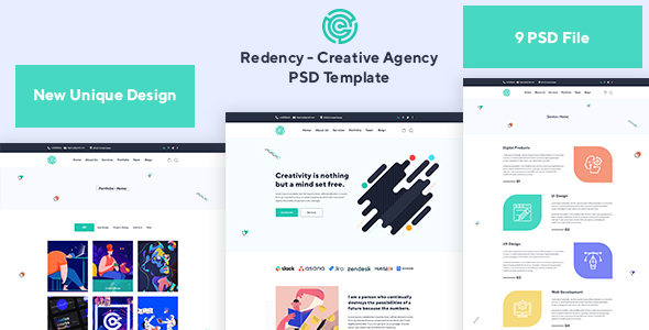 Redency - Creative - ThemeForest 24767734