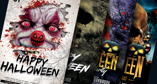 Halloween Flyer Collection