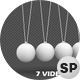 Newton Pendulum White Style Ver.2 - 7 Pack - VideoHive Item for Sale