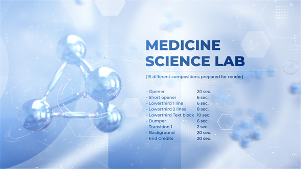 Medicine Science Laboratory - VideoHive 24771469