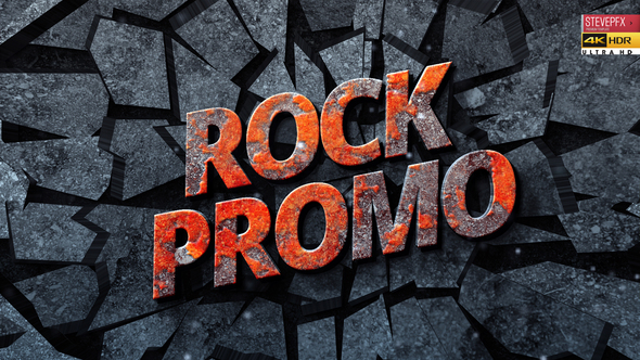 Rock Music Promo - VideoHive 24758333