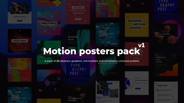 Motion Posters