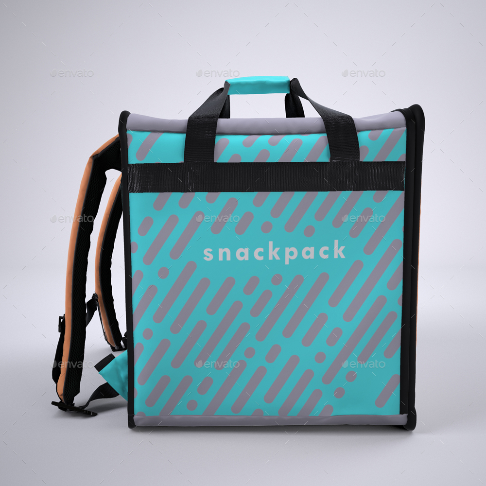 Download Food Delivery Backpack Mock-Up by Sanchi477 | GraphicRiver