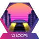 Car City Retro Trip 2 Vj Loops Background - VideoHive Item for Sale