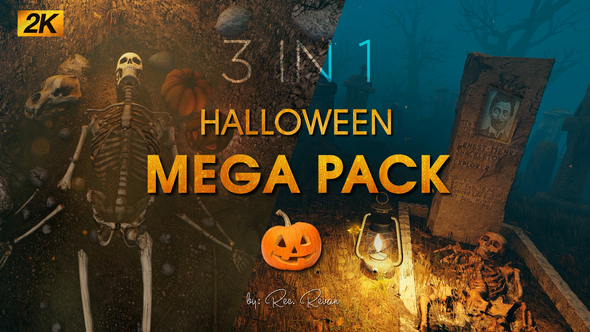 Halloween Mega Pack - VideoHive 24780434
