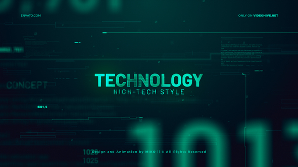 High Technology Promo - VideoHive 24782958