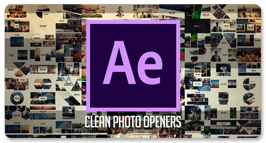 Clean Photo Openers | After Effects Templates