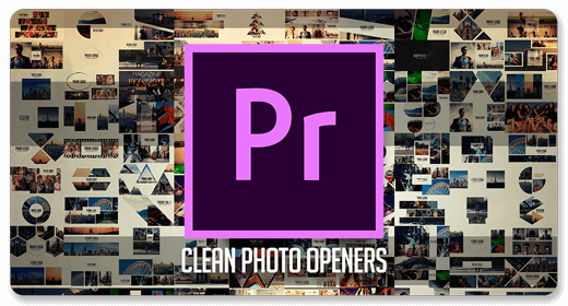 Clean Photo Openers | Premiere Pro Templates