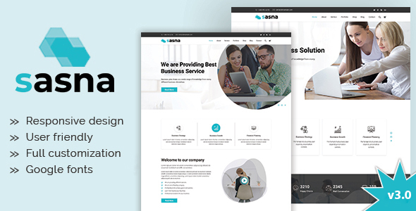 Sasna - Multipurpose Business Joomla Template