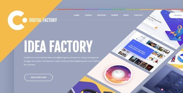 Coddle | Digital Factory Joomla Template