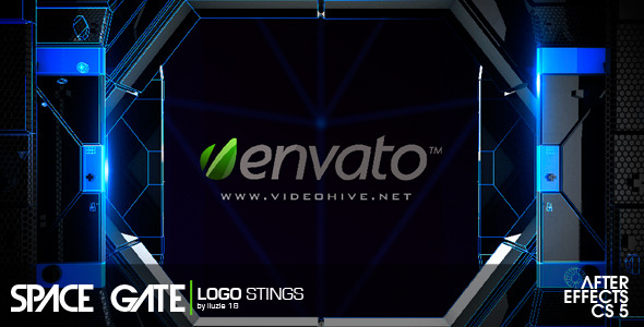 Space Gate Logo - VideoHive 2363892