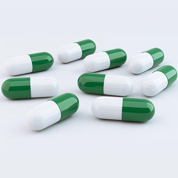 Green Pills - 3Docean 24793220