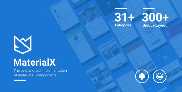MaterialX - Android Material Design UI Components 2.5
