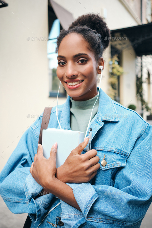 african denim jacket
