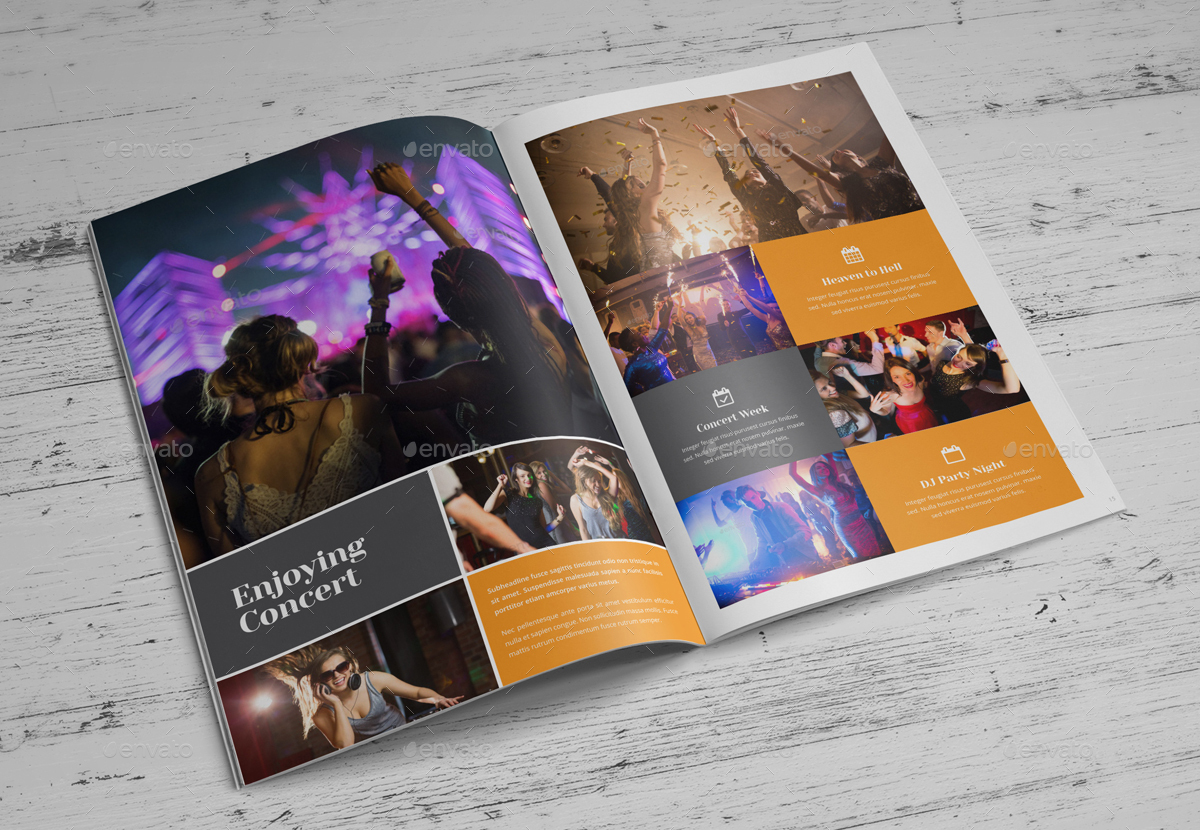 Event Festival Brochure Catalog v2, Print Templates GraphicRiver