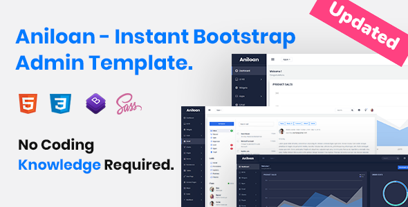 Aniloan - Responsive Bootstrap Admin Template
